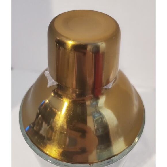 Glass Cocktail Shaker With Printed Recipes And Measurements - Picture 8 of 10